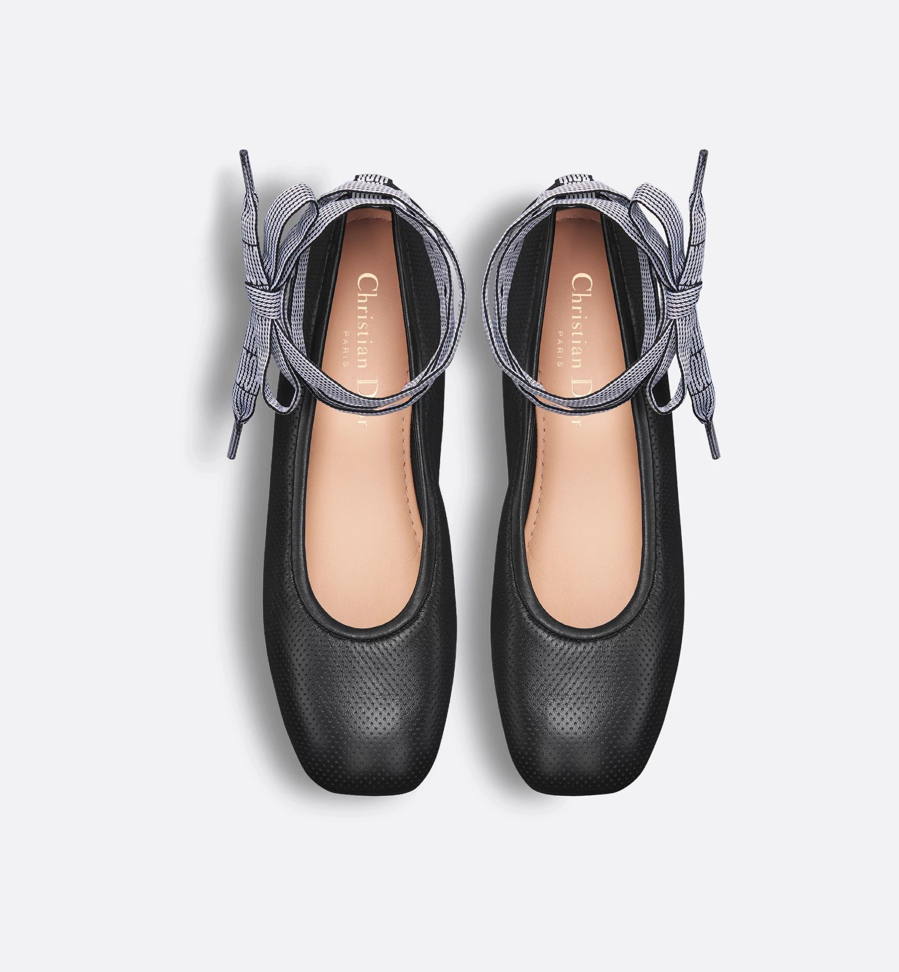 D-Journey Lace-Up Ballet Flat - Image 3